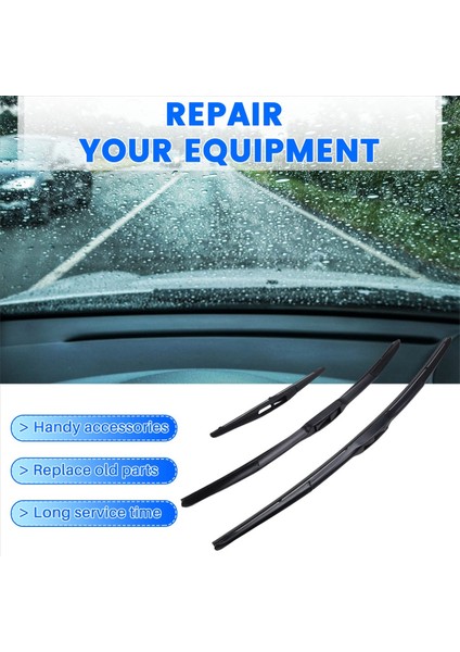Mitsubishi Asx Outlander Sport 10-22 Ön Cam Camı 24+21+10 Inç Araba Parçaları Için Ön Arka Silecek Bıçakları Ayarlandı (Yurt Dışından) indirimleri