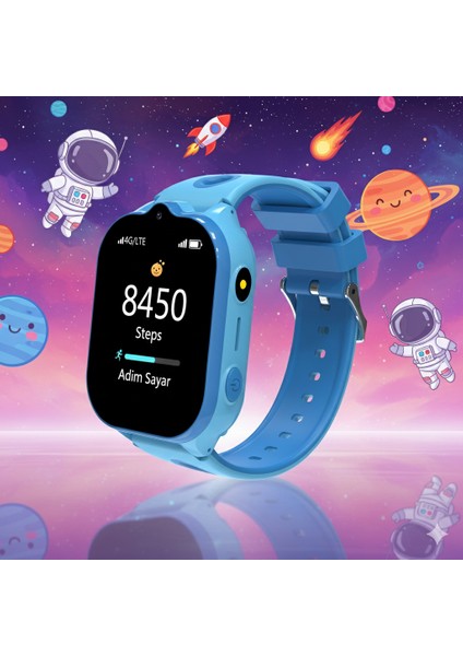 KN8101 M Akıllı Çocuk Saati 4g Sim Kart Destekli Görüntülü Görüşme Özelliği fiyatları