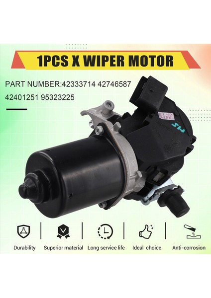 42333714 Buick Encore Chevrolet Trax 2013-2022 42746587 42401251 95323225 Için Araba Ön Cam Silecek Motoru (Yurt Dışından) fırsatları