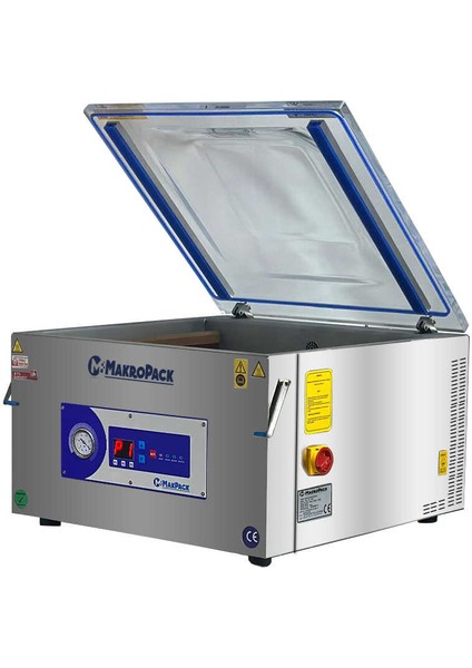 Makpack Vakum Makinası Çift Çene Set Üstü 51+51 cm