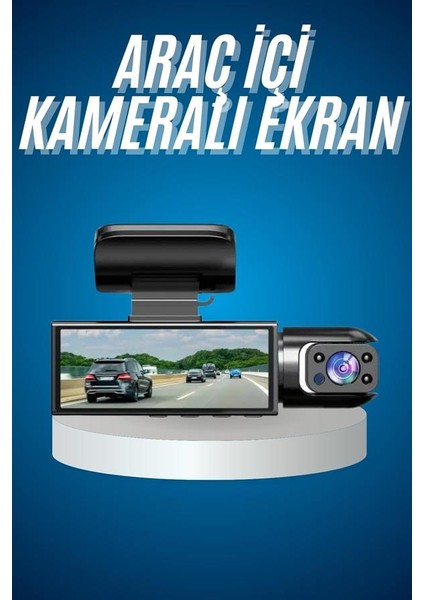 Araç Kamerası Dönebilen Hd Kaliteli Video ve Fotoğraf Kaydedici - FEİ9068-8045 fiyatları