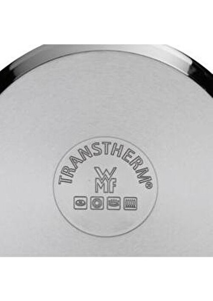 Devıl Sahan 26 cm Seramik Kaplama Gri Pilav Tenceresi Cam Kapaklı Dayanıklı Malzeme