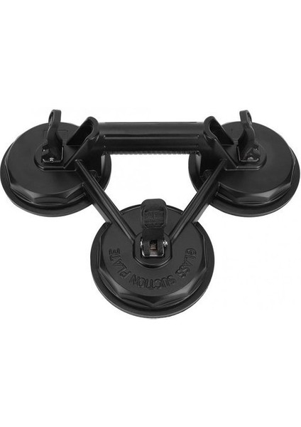 3'lü Siyah Vantuz Alüminyum