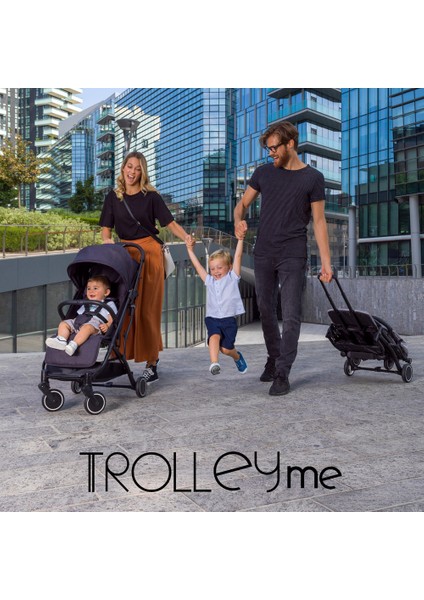 Trolley Me Bebek Arabası Light Grey fiyatları