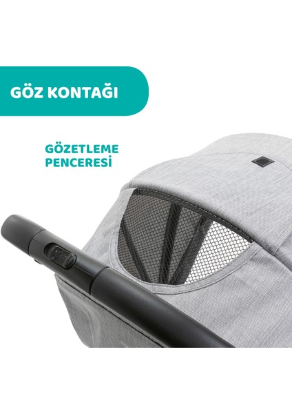 Trolley Me Bebek Arabası Light Grey