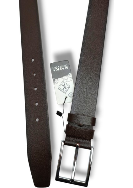 K120-26 Hakiki Baskı Deri Erkek Kemer 125 cm modelleri