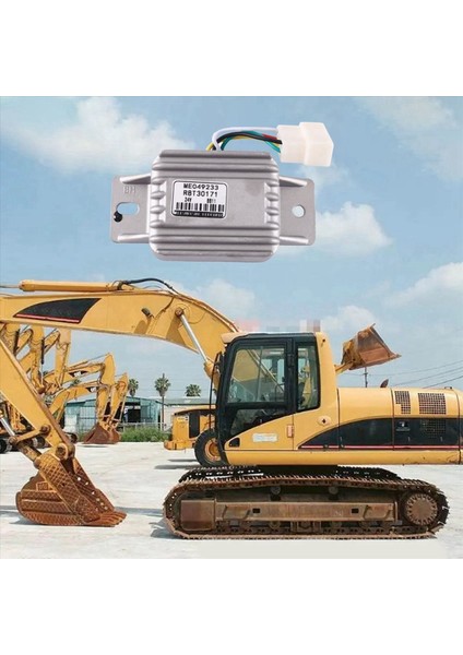 Mitsubishi Excavator 320C 320B 312B E320C Için Plug ME049233 R8T30171 ile Regülatör Rölesi Güvenlik Rölesi (Yurt Dışından) fırsatları