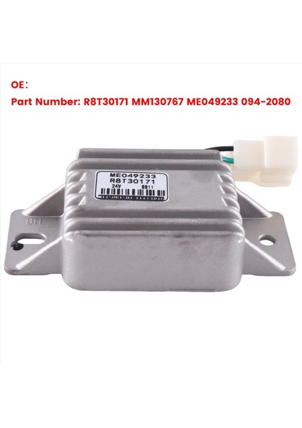 Mitsubishi Excavator 320C 320B 312B E320C Için Plug ME049233 R8T30171 ile Regülatör Rölesi Güvenlik Rölesi (Yurt Dışından) indirimleri