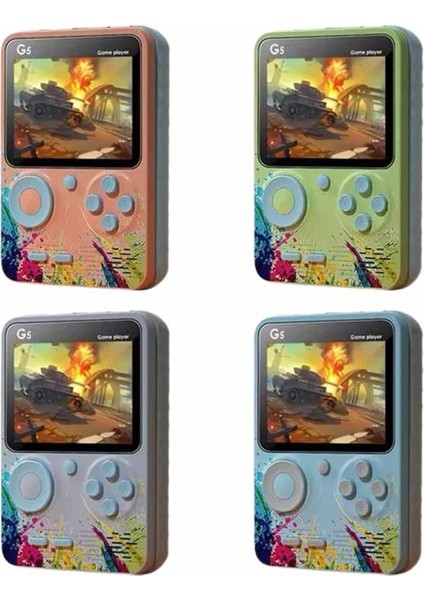 Game Box Mini 500 Adet Retro Oyun Taşınabilir Oyun Konsolu - FEİ4190-2365 modelleri