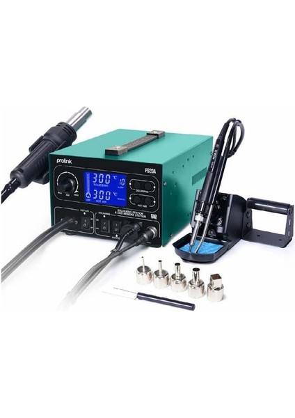 P-92 Da LCD Ekran Sıcak Hava Üflemeli Havya Istasyonu (992DA)