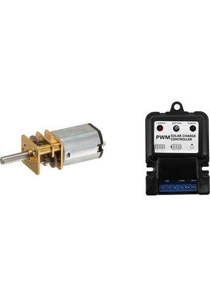 JA12-N20 Model Dc 12V 100RPM Tork Şanzıman 1pc Yeni Kullanışlı Dayanıklı 6V 12V 10A Otomatik Güneş Paneli Şarj Denetleyicisi (Yurt Dışından)