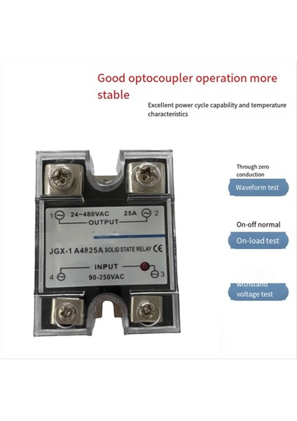Ac Kontrol Ac Tek Faz Katı Hal Rölesi Tek Faz Ssr Aa Katı Hal Rölesi 80AA (Yurt Dışından) indirimleri