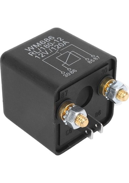 4x Dc 12V Röle Pil Izole Röle Relay 12V / 120A Araç Kamyonları Için Pik Yük (12V / 120A) (Yurt Dışından) fiyatları