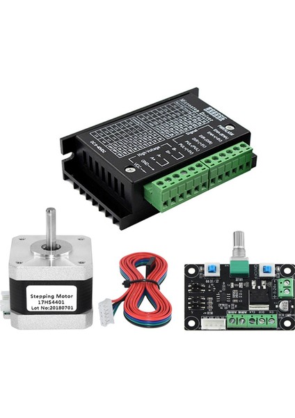 Stepper Motor Sürücü Kiti 17HS4401+TB6600 4A+MKS Osc Cnc Oymacı Sürgülü Tablosu Için Ileri ve Ters Hız Ayarlanabilir (Yurt Dışından)