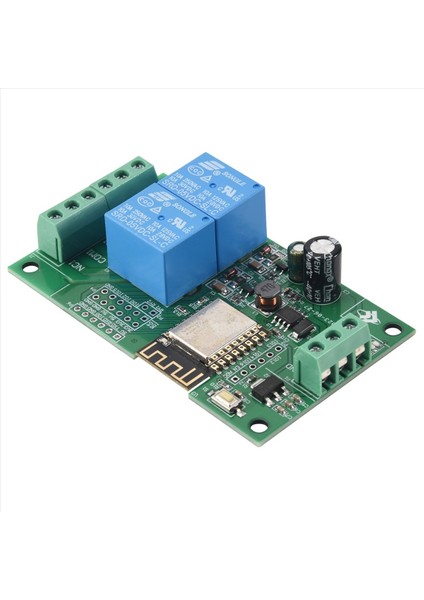 ESP8266 ESP-12F Wifi Röle Modülü 2channel 5V/8-80V Ağ Röle Anahtarı Arduino Ide Akıllı Ev Uygulaması Remot Control Için (Yurt Dışından) fiyatları