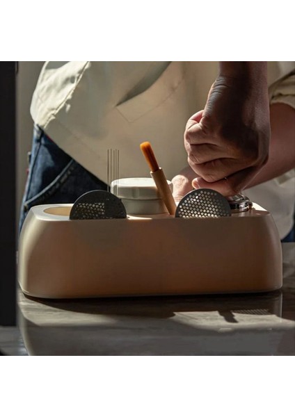 51-58MM Kahve Tamper Istasyonu Standı Kahve Dağıtıcı Tutucu Tabanı, A (Yurt Dışından) modelleri