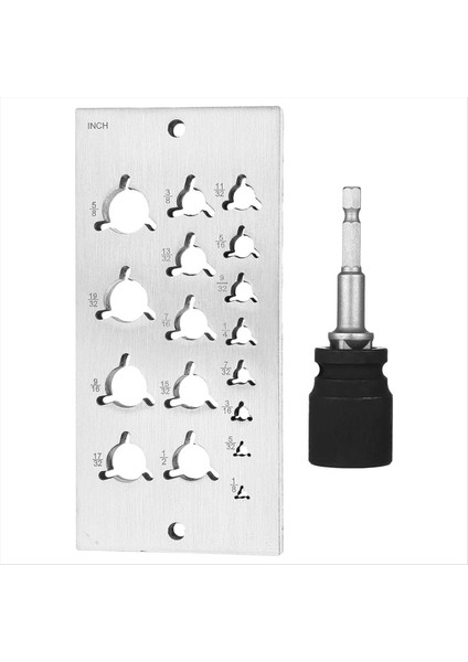 2 Parça Çelik Dübel Plakası, Dübel Yapıcı, Dübel Yapma Aleti Imparatorluk (Yurt Dışından)