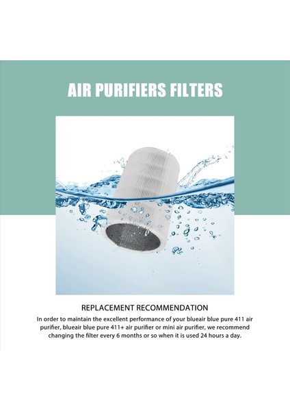 Blueair Blue Pure 411/411+ ve Blueair 3210 Aktif Karbon Filtresi Için (Yurt Dışından) fırsatları