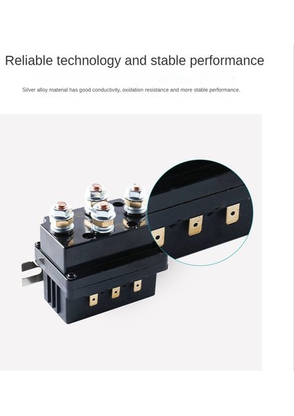 Evrensel Kontaktör Vinç Kontrol Solenoid Röle 12V 500A Vinç Solenoid Röle 500A Dc Anahtarı 4WD Atv Kontrolü (Yurt Dışından) indirimleri