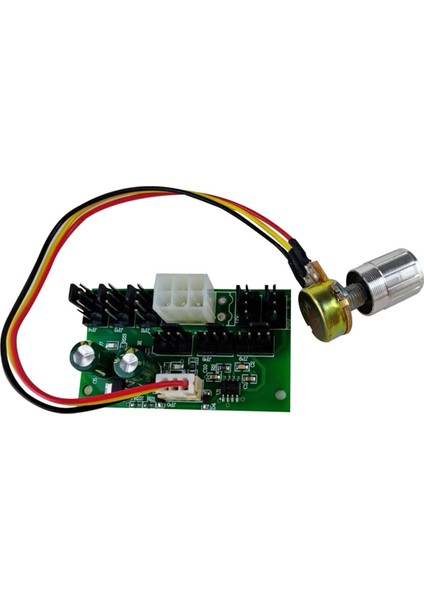 Bilgisayar Kılıf Madencisi Fan Hız Denetleyicisi 8 Kanallı Fan Hub Pwm Güçlü Şiddet Anti-Geri Rem Remen Bağlantı Fan Denetleyicisi (Yurt Dışından)