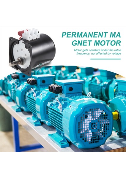 1pcs 68KTYZ Mini Dişli Motor Ac 220V 28W 2 5r/dk Büyük Tork Kalıcı Mıknatıs Senkronize Dişli Motor (Yurt Dışından) fırsatları