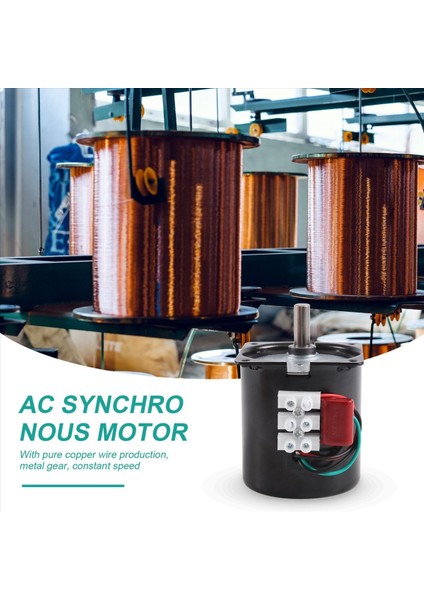 1pcs 68KTYZ Mini Dişli Motor Ac 220V 28W 2 5r/dk Büyük Tork Kalıcı Mıknatıs Senkronize Dişli Motor (Yurt Dışından) indirimleri