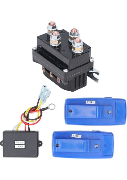 2000-5500LBS Atv Utv Suv Fragmanı Dc 12V 500A Vinç Siyah Vinç Solenoid Röle Kontaktörü Kablosuz Vinç Alıcı (Yurt Dışından) fiyatları