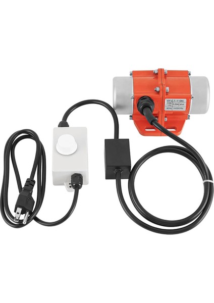 30W Beton Ekranı Hız Kontrolörlü Titreşim Motoru Kum Çalma Masası Için Su Geçirmez 3600RPM Abd Fişi (Yurt Dışından)