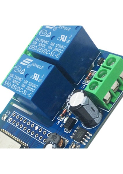 Çift Kanallı Wifi Röle Modülü ESP32 Wood Geliştirme Kurulu Ikincil Gelişim DC5-60V Güç Kaynağı (Yurt Dışından) modelleri