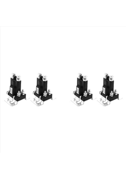 4pcs 4 Terminal 12V 500A Araba Başlangıç Rölesi Çift Pil Izolatörü Otomobil Başlat Solenoid Röle Araç Açma/kapalı Gücü (Yurt Dışından) fiyatları