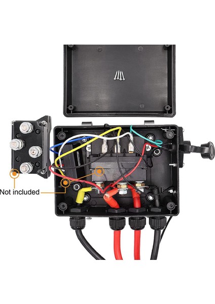 8000-17000LBS Elektrik Atv Utv Için Vinç Solenoid Röle Kontrol Kontaktör Kutusu Vinç 12V (Yurt Dışından) indirimleri