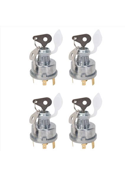 4x Evrensel Traktör Bitki Ateşleme Anahtarı Massey Ferguson Jcb&#39 Ye Lucas 35670 (Yurt Dışından)