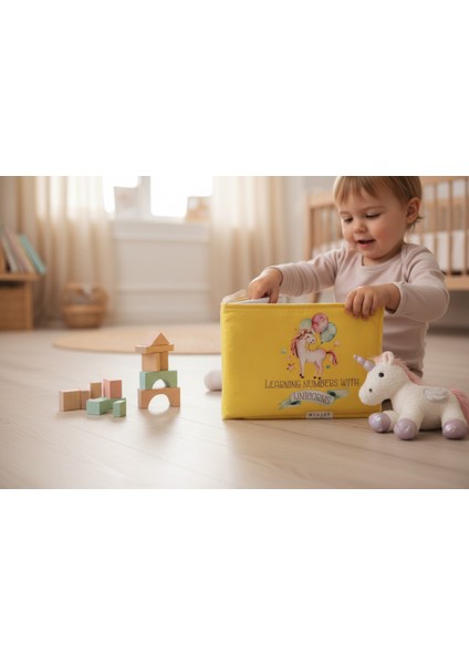 Organik Kumaş Oyun Kitabı - Unicorn ile Sayıları Öğreniyorum fiyatları