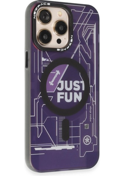 iPhone 14 Pro Kılıf Venüs Magneticsafe Desenli Kapak - Venüs - 1-(5796) - FEİ8992-8341