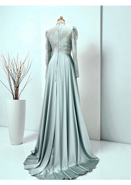 Tesettür Yağmur Abiye modelleri