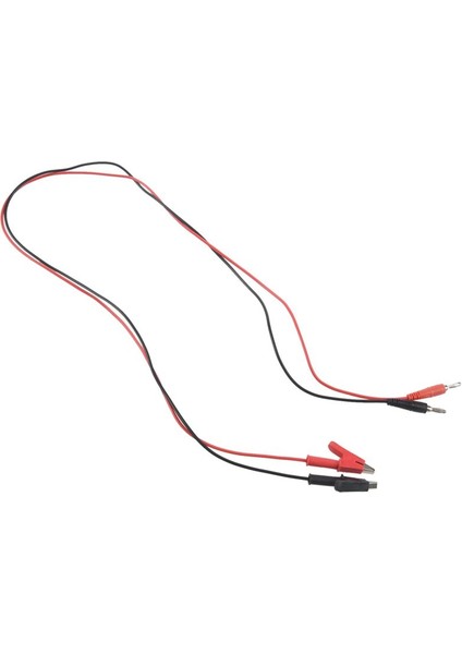 1m Uzunluğunda Timsah Klipsinden Muz Fiş Test Kablosu Multimetre Için 3 Çift (Yurt Dışından) fiyatları