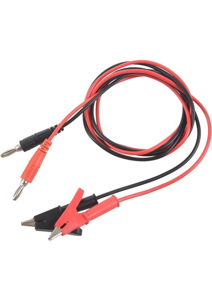 1m Uzunluğunda Timsah Klipsinden Muz Fiş Test Kablosu Multimetre Için 3 Çift (Yurt Dışından) modelleri
