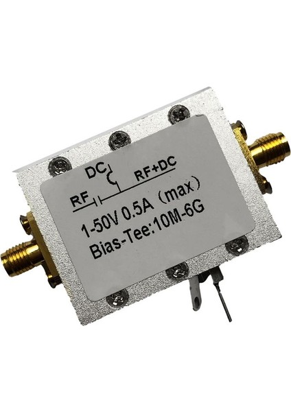 Rf Bloker Önyargı Koaksiyel Yem Önyargısı Tee 10MHZ-6GHZ Geniş Bant Radyo Frekansı Mikrodalga Koaksiyel Önyargı Anten Analizörü (Yurt Dışından) fiyatları