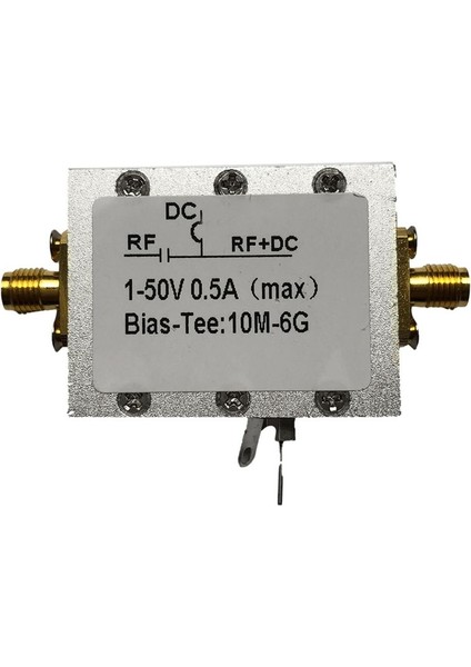Rf Bloker Önyargı Koaksiyel Yem Önyargısı Tee 10MHZ-6GHZ Geniş Bant Radyo Frekansı Mikrodalga Koaksiyel Önyargı Anten Analizörü (Yurt Dışından) fırsatları