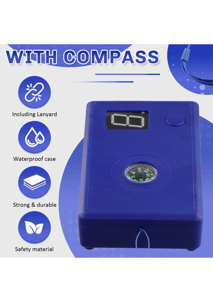 Pusula ile Ibadet Sayacı Smart Rakat Sayacı Çok Fonksiyonlu Taşınabilir Sayaç Mavi (Yurt Dışından) fırsatları