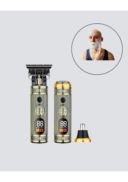 2’si 1 Arada Saç ve Sakal Düzeltici Seti – T Bıçaklı 8 Farklı Kılavuz Tar - FEİ3526-261 modelleri