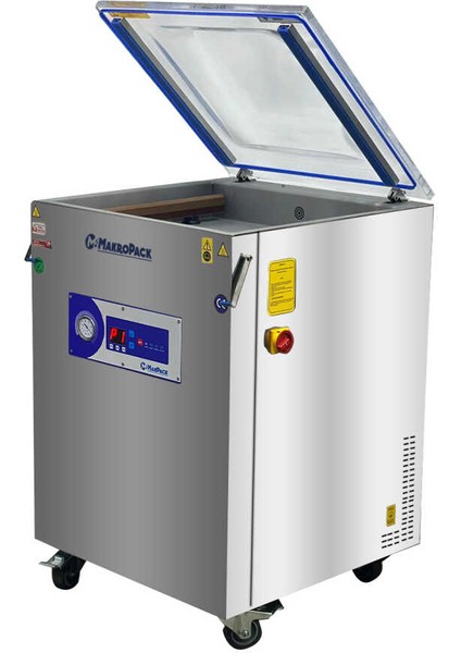 Makpack Vakum Makinesi Çift Çene Ayaklı 51 cm