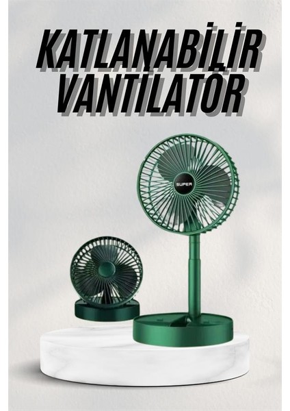 Katlanabilir Teleskopik Şarjlı Fan Masaüstü Soğutucu Vantilatör - FEİ1741-4190 fiyatları