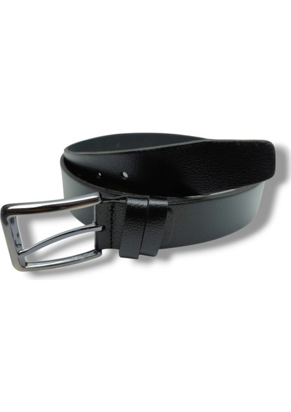 K120-26 Hakiki Baskı Deri Erkek Kemer 115 cm