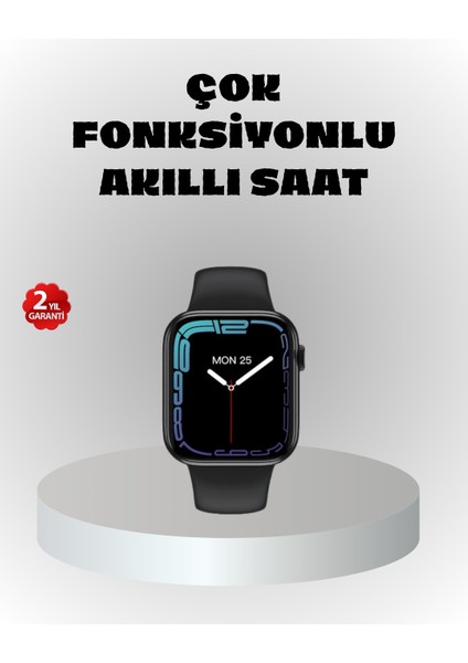 380MAH Bataryalı Akıllı Saat – Arama Bildirim Aod Ekran ve Uzun Pil Ömrü - FEİ1520-4201