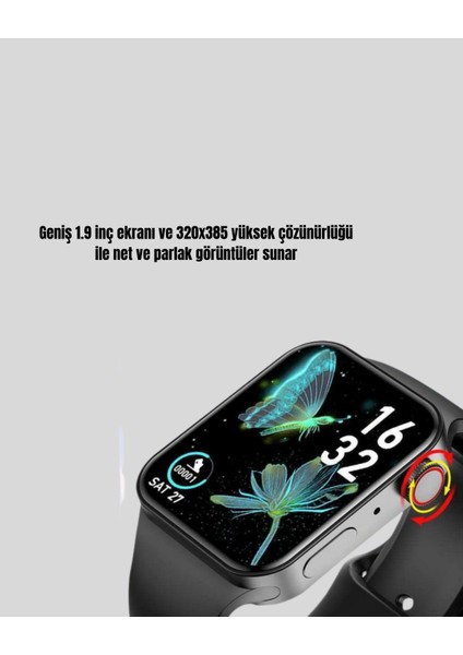 380MAH Bataryalı Akıllı Saat – Arama Bildirim Aod Ekran ve Uzun Pil Ömrü - FEİ1520-4201 indirimleri