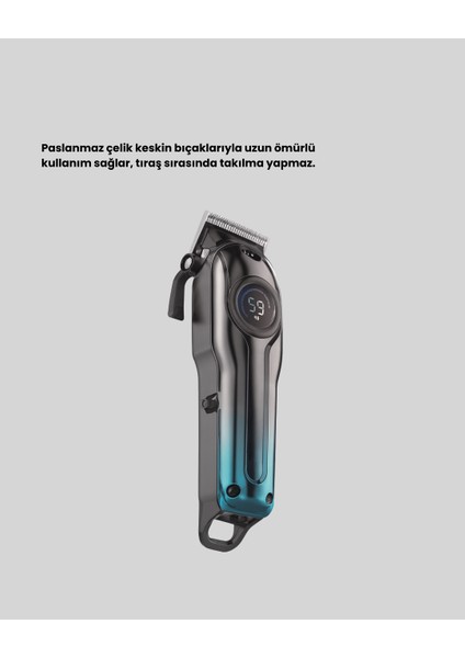 USB Type-C Şarjlı Kablosuz/kablolu Erkek Tıraş Makinesi - FEİ9320-7419 fiyatları