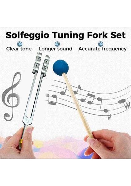 Tuning Fork Seti Otto32Hz Çakra Ses Terapisi Vücut Tutma Zihin Ruh Mükemmel Uyum (Yurt Dışından) fiyatları