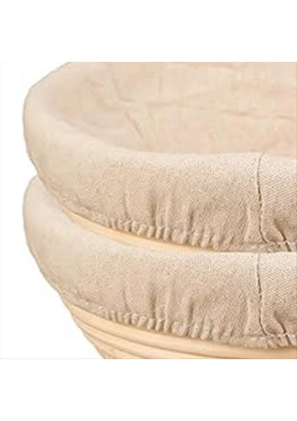 2 Adet Ekmek Mayalama Sepeti Bez Örtüsü Kombinasyonu (Yurt Dışından) fiyatları