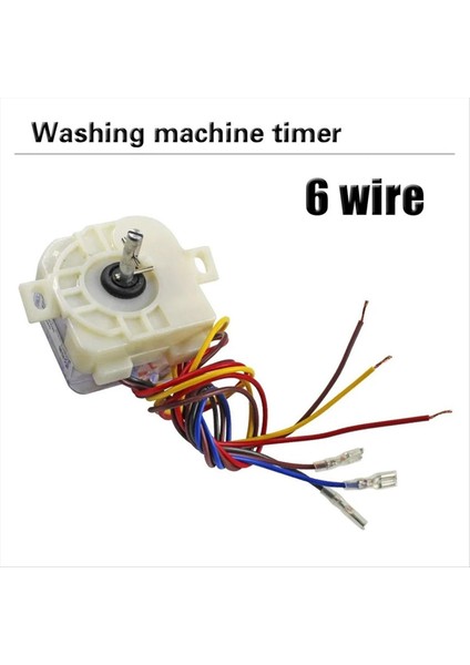 6 Hatlı Eğik Kulak Yıkama Makinesi Zamanlayıcı 68 mm Merkez Delik Mesafesi (Yurt Dışından) fırsatları